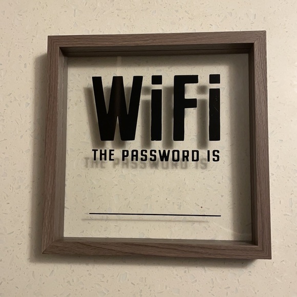 Other - WiFi Password is ….